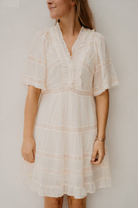 Milene Voile Dress Light Yellow