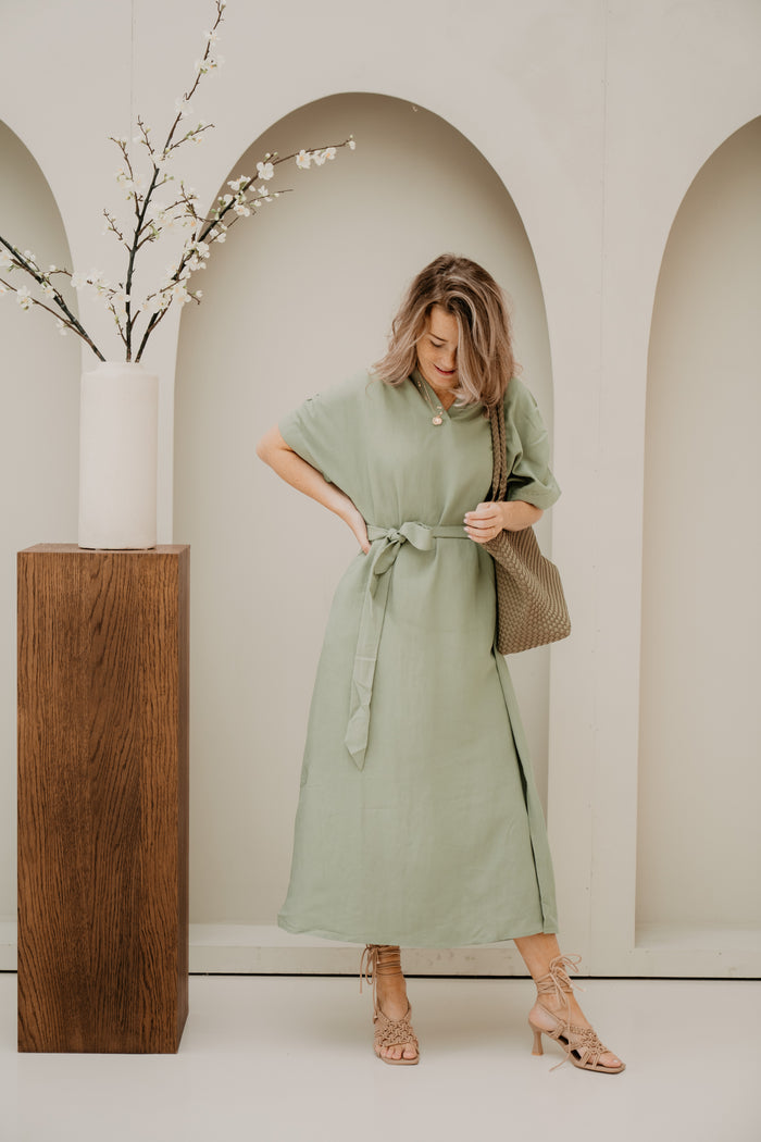 Thea Dress Green