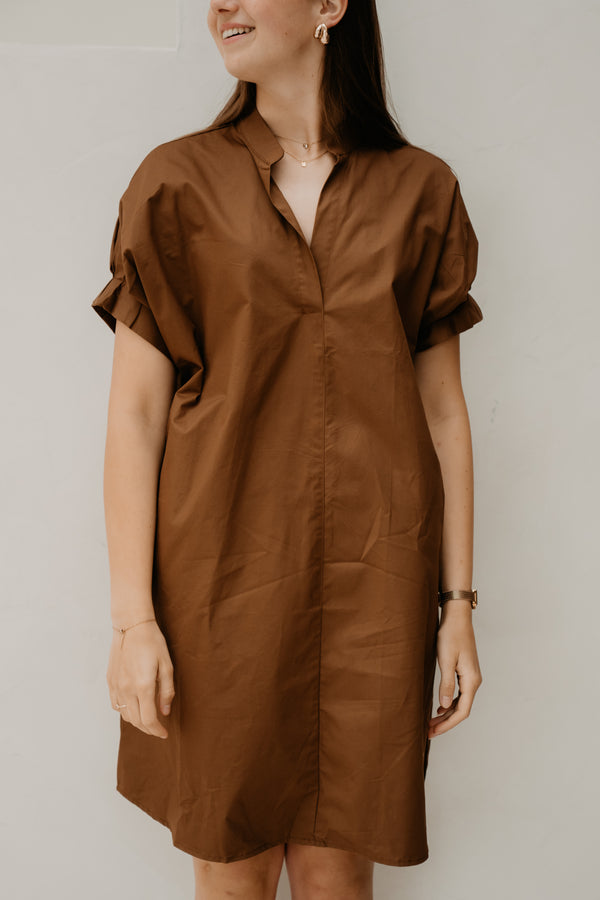 Veerle dress brown