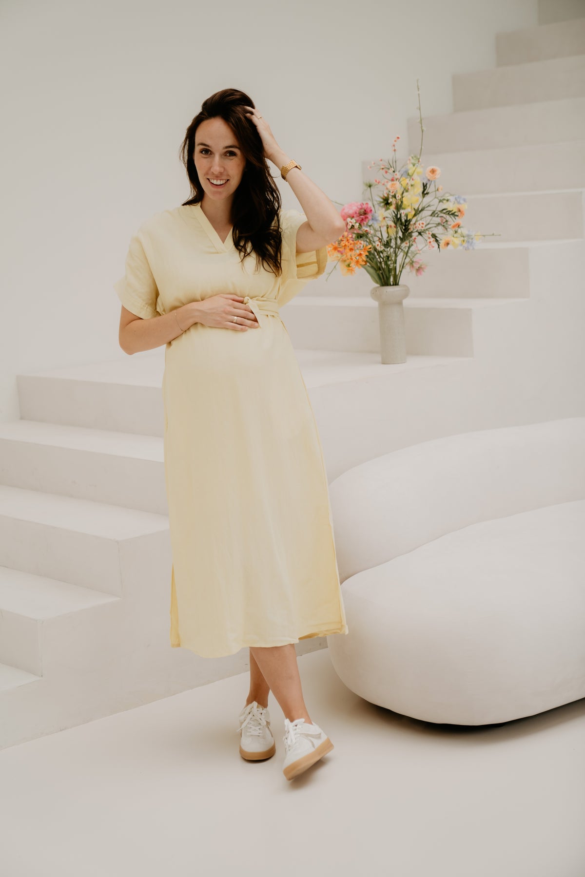 Thea Dress Yellow