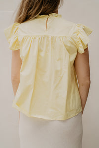Teddie Blouse Yellow