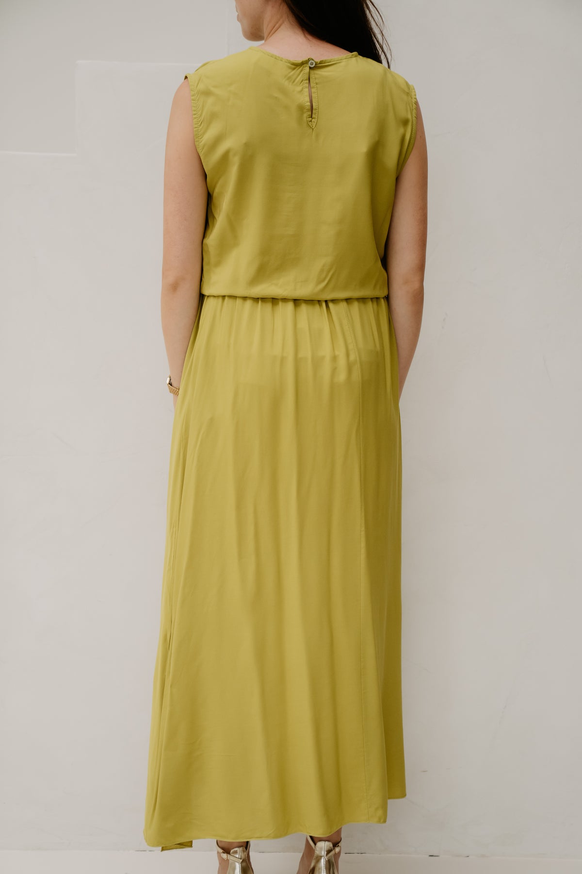 Tanja Long Skirt Lime