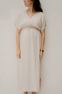 Tala Midi Dress Beige