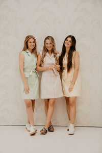 Pip dress geel