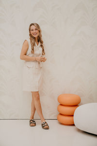 Pip dress beige