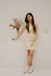 Pip dress geel