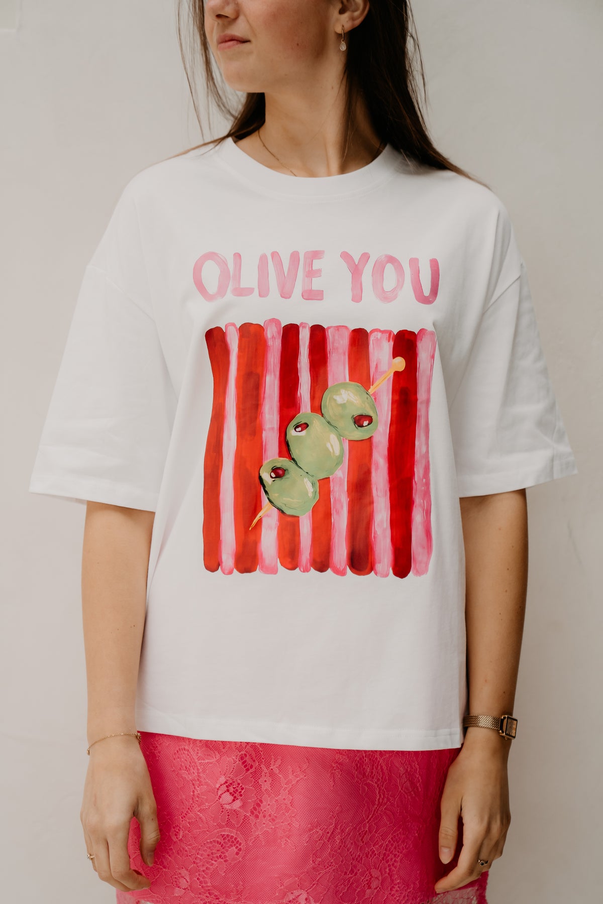 Olive you shirt