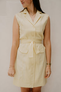Pip dress geel