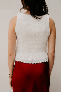 Smock top wit