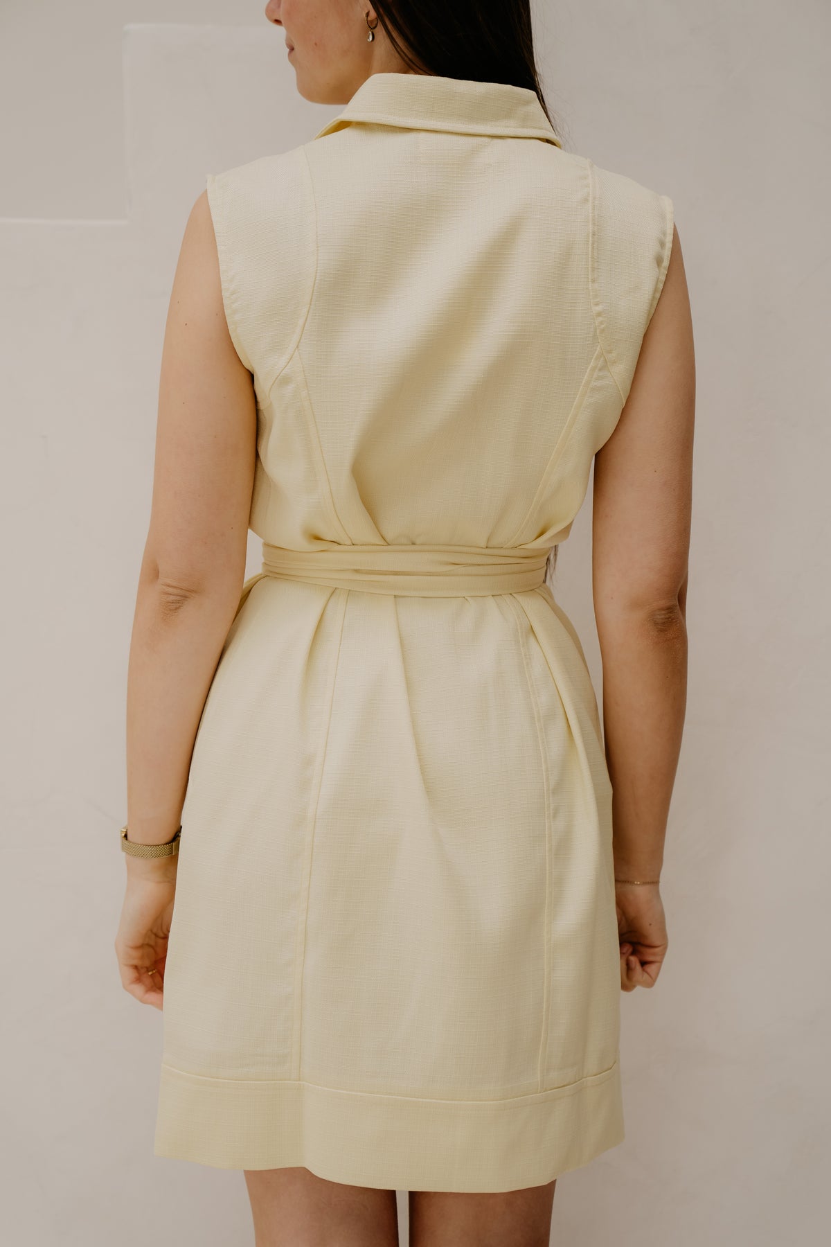 Pip dress geel