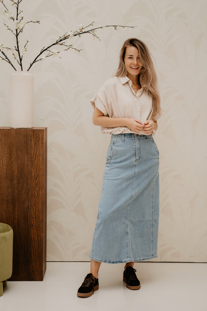 Wende Denim Skirt