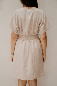 Sara jurkje beige