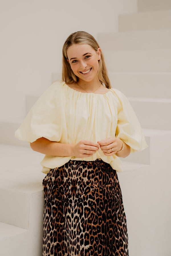 Simone Oberteil gelb