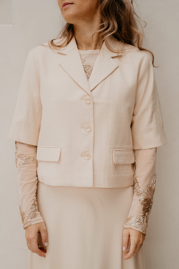 MSCHKeeley Edelmira 2/4 Blazer Bleached Sand