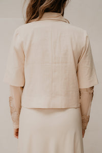 MSCHKeeley Edelmira 2/4 Blazer Bleached Sand