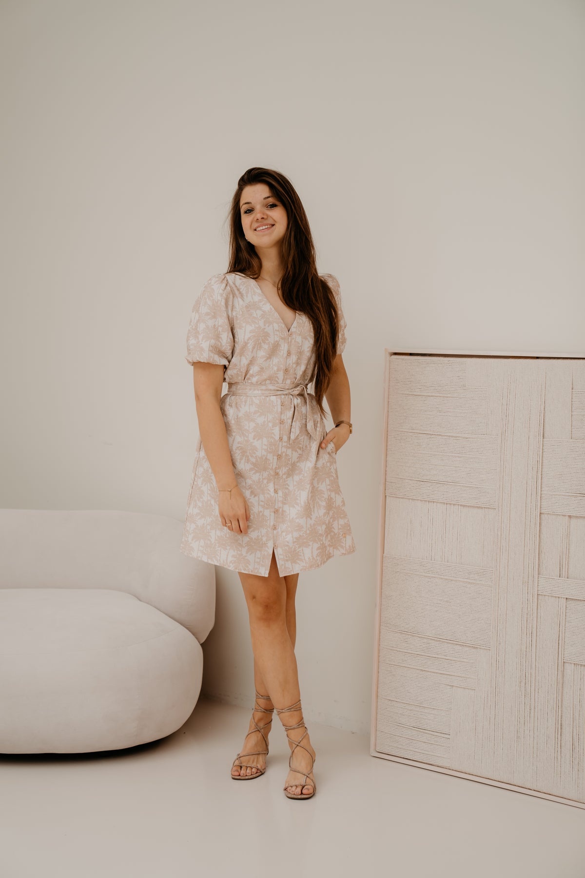 Dress Soleo sand palm