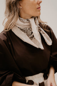 Sifra sjaal beige