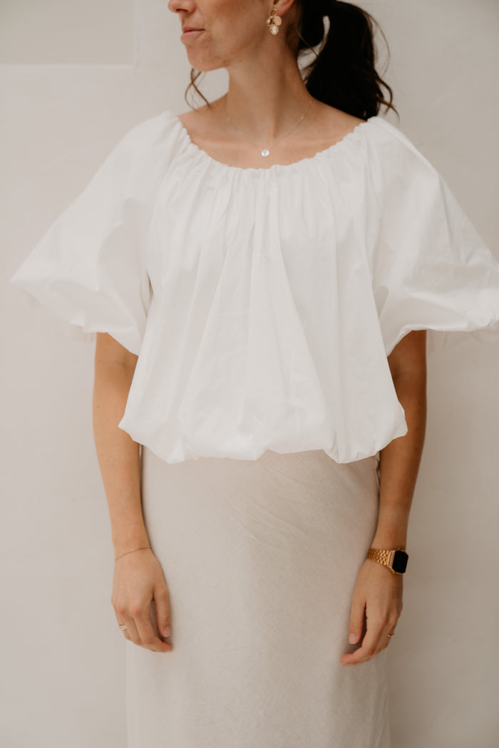 Simone Top Weiß