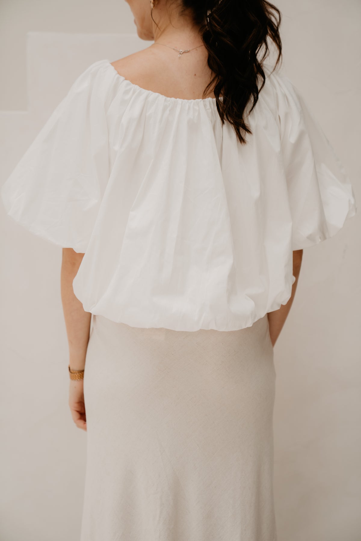 Simone Top Weiß