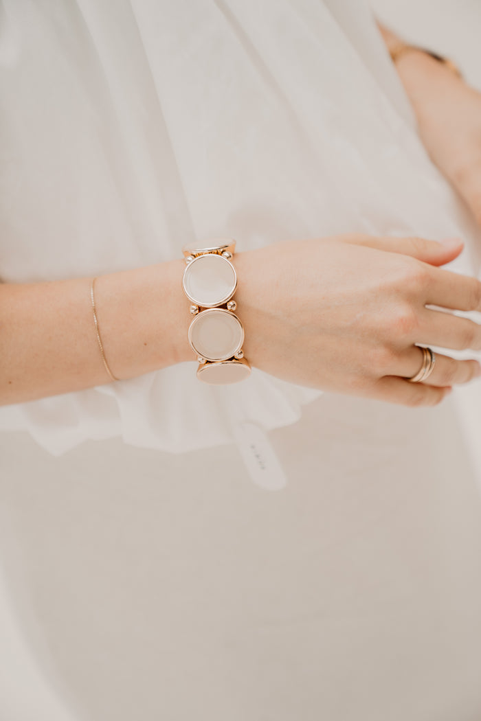 BOW19 Bracelet Ava beige