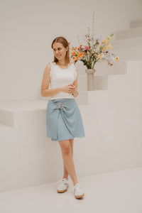 Serena ruffle top wit