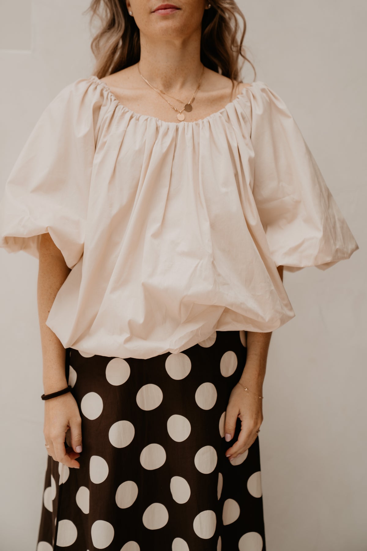 Simone Top Beige