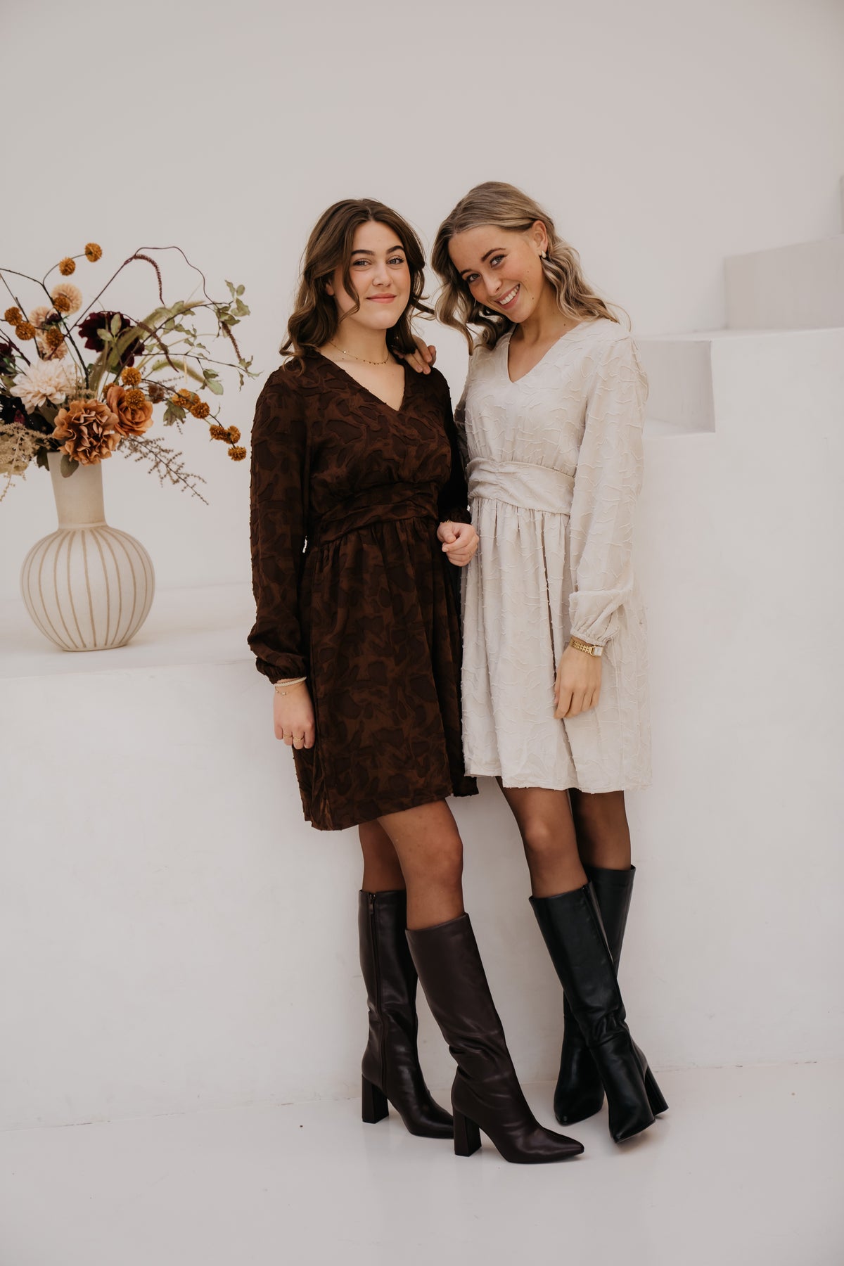 Cristel dress brown