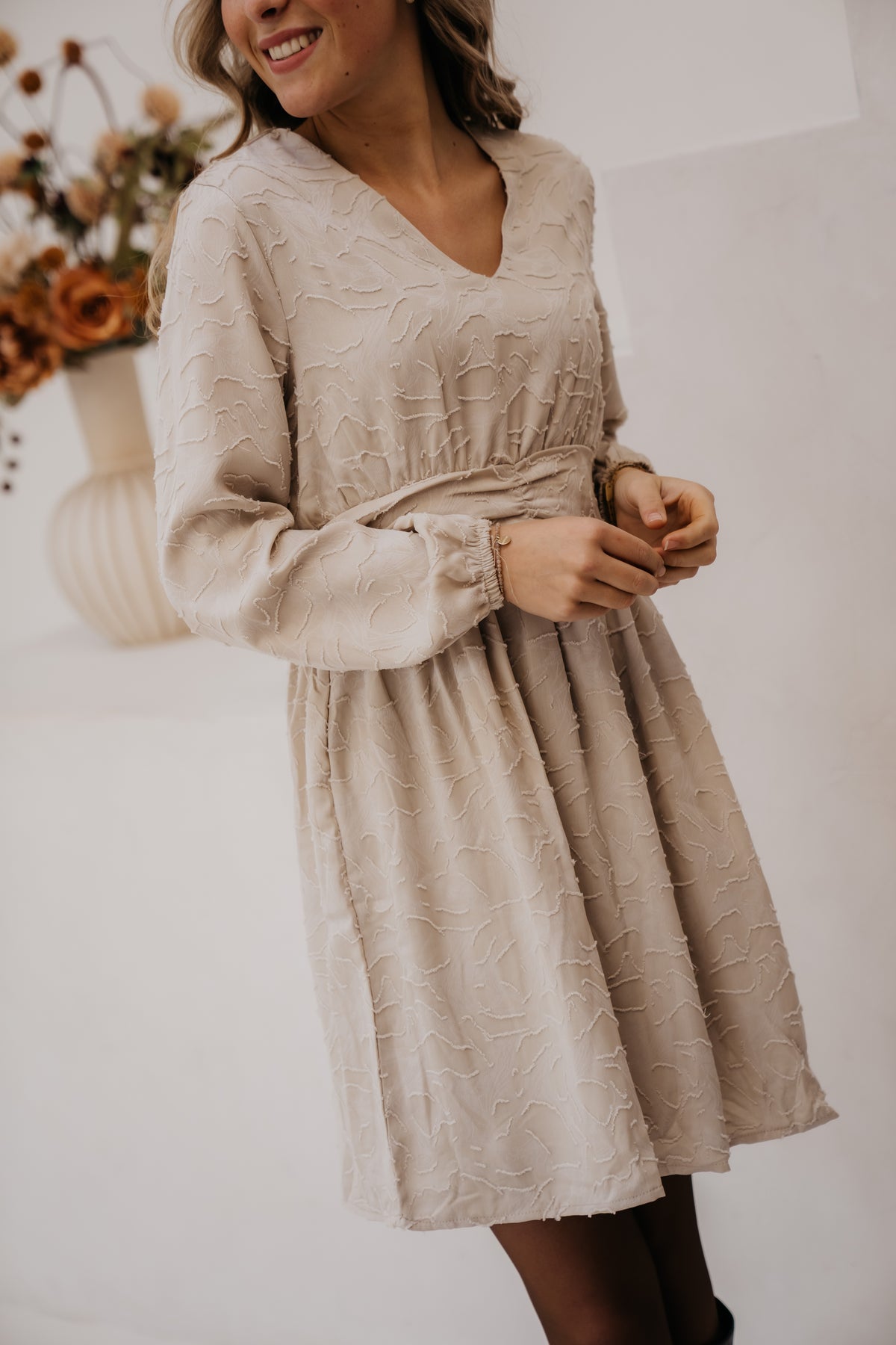 Cristel dress off white