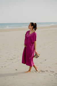Willeke jurk magenta