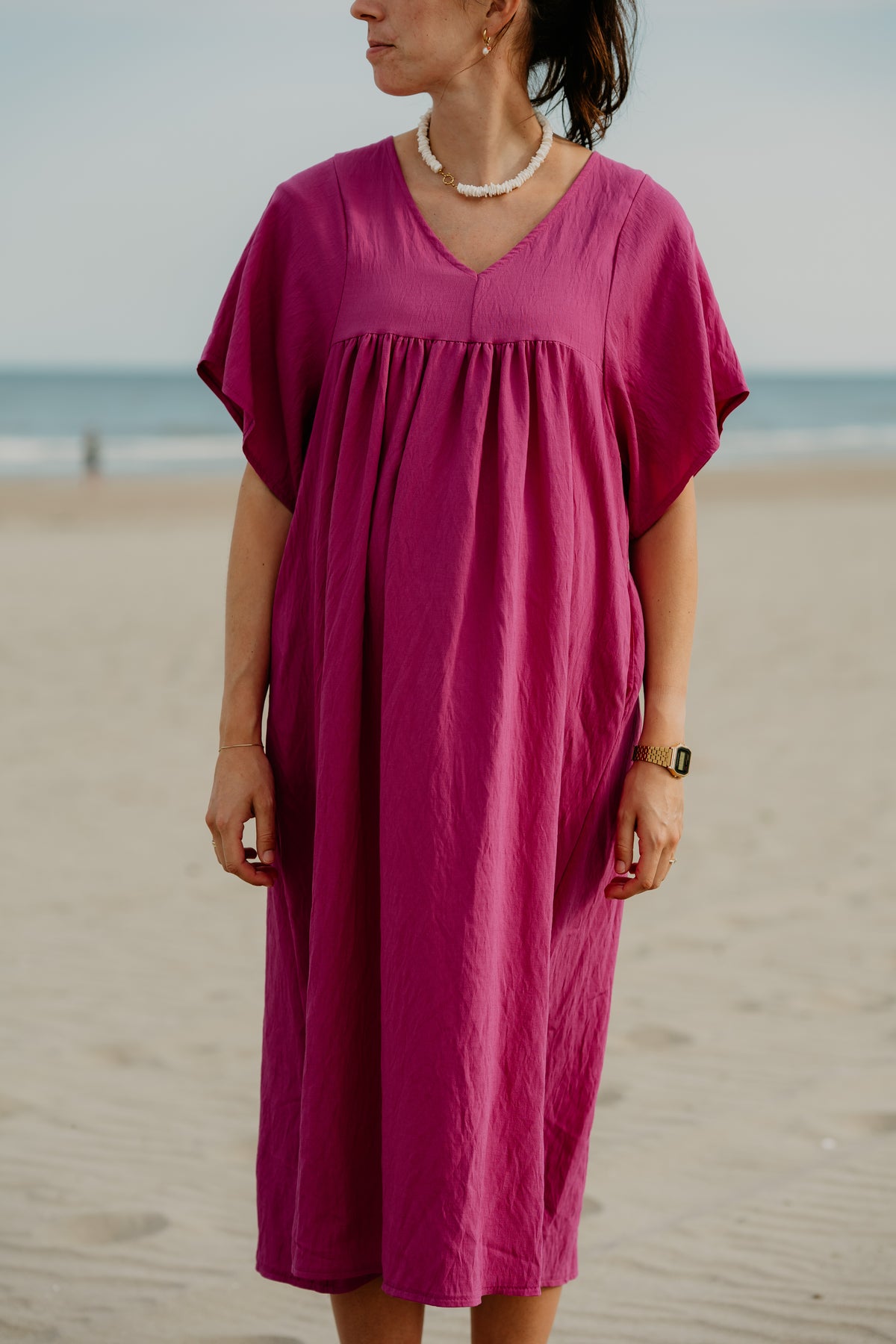 Willeke jurk magenta