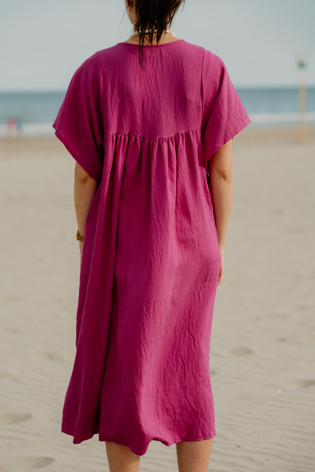 Willeke jurk magenta