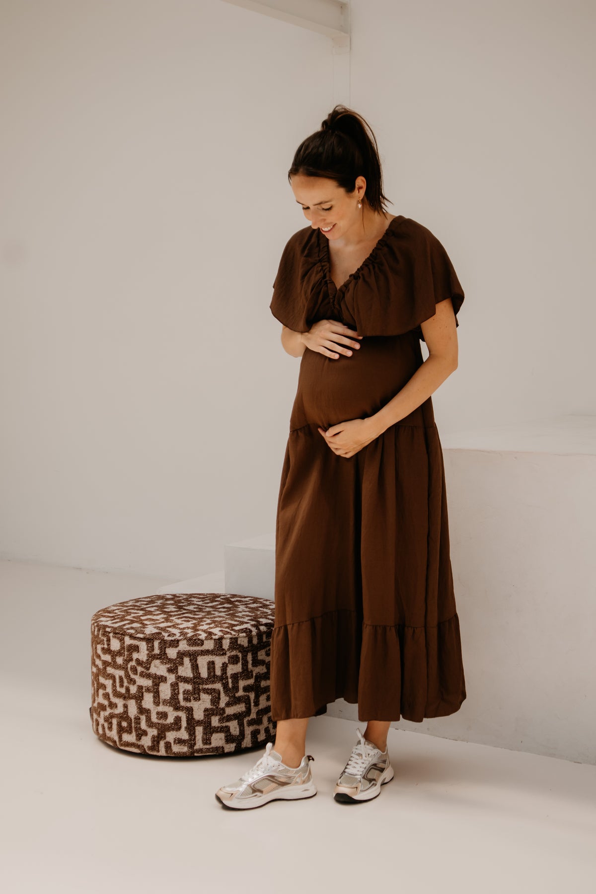 Yona Dress Brown