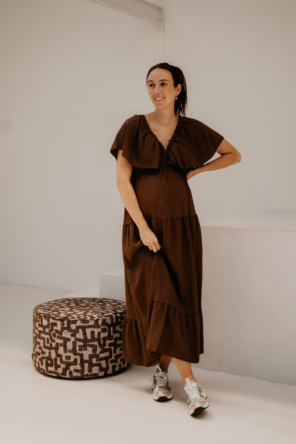 Yona Dress Brown