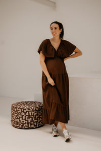 Yona Dress Brown