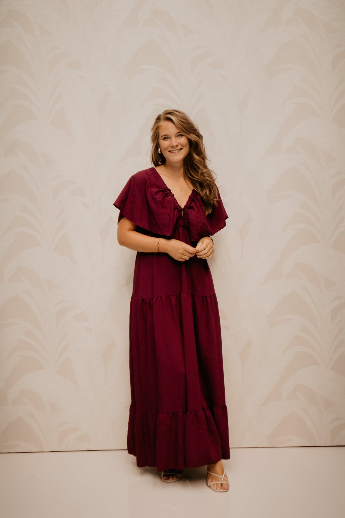 Yona Dress Bordeaux