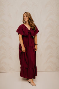 Yona Dress Bordeaux
