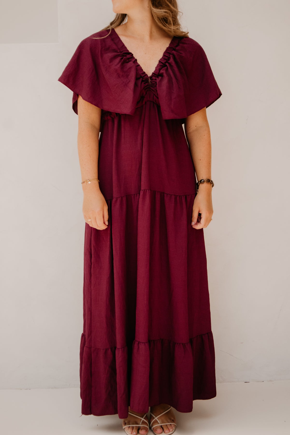 Yona Dress Bordeaux
