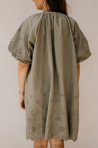 Yaelle blouse jurk green