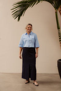 Agatha skirt dark blue