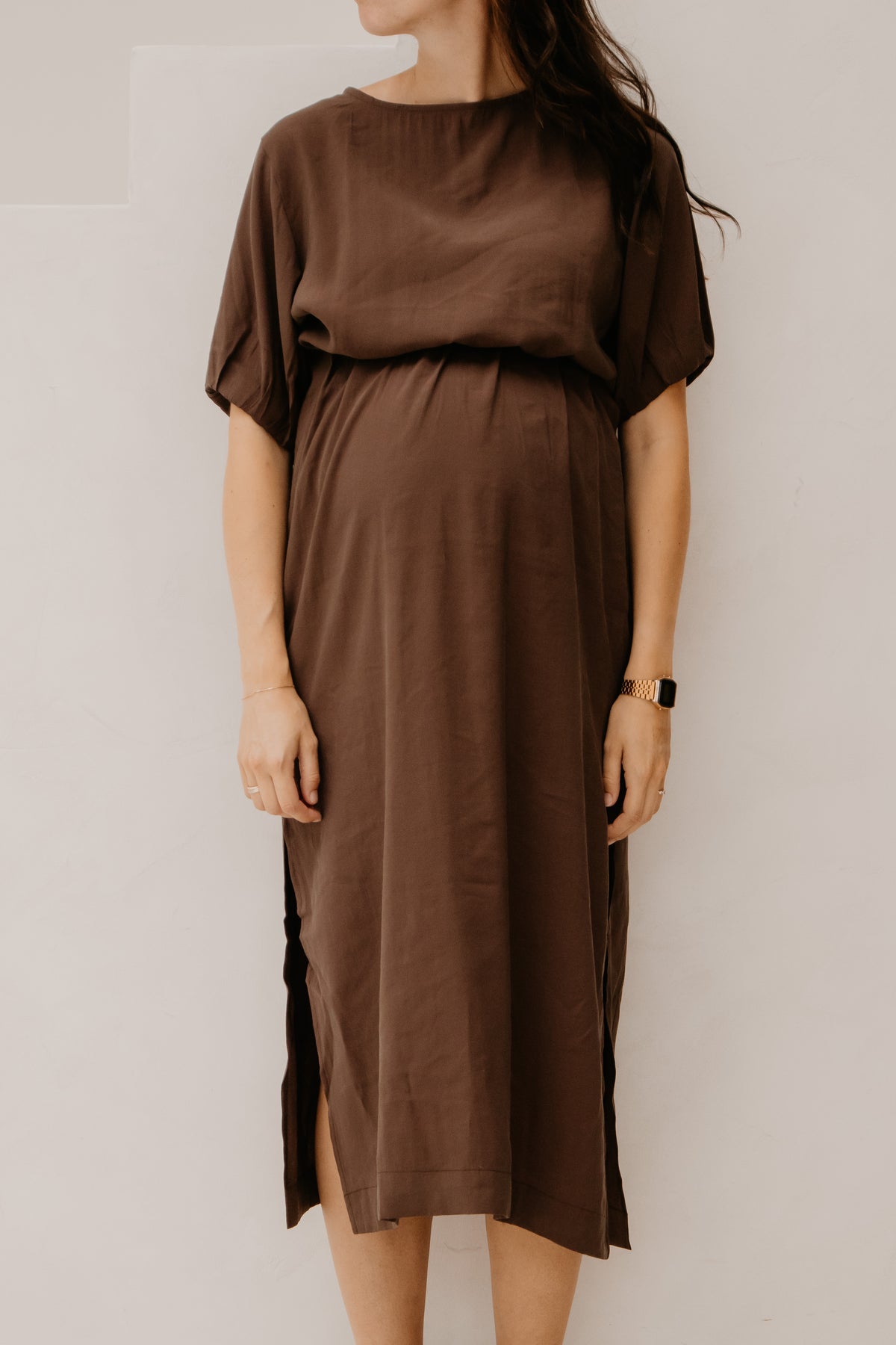 Yanieke Dress Brown