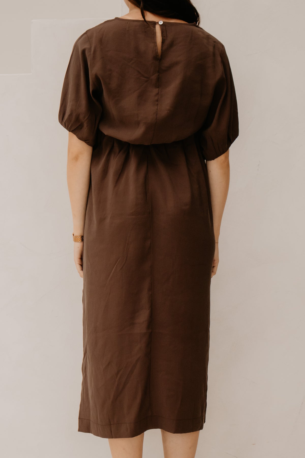 Yanieke Dress Brown