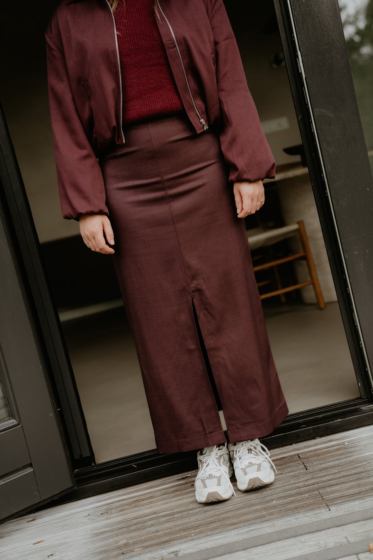Agatha Skirt Plum