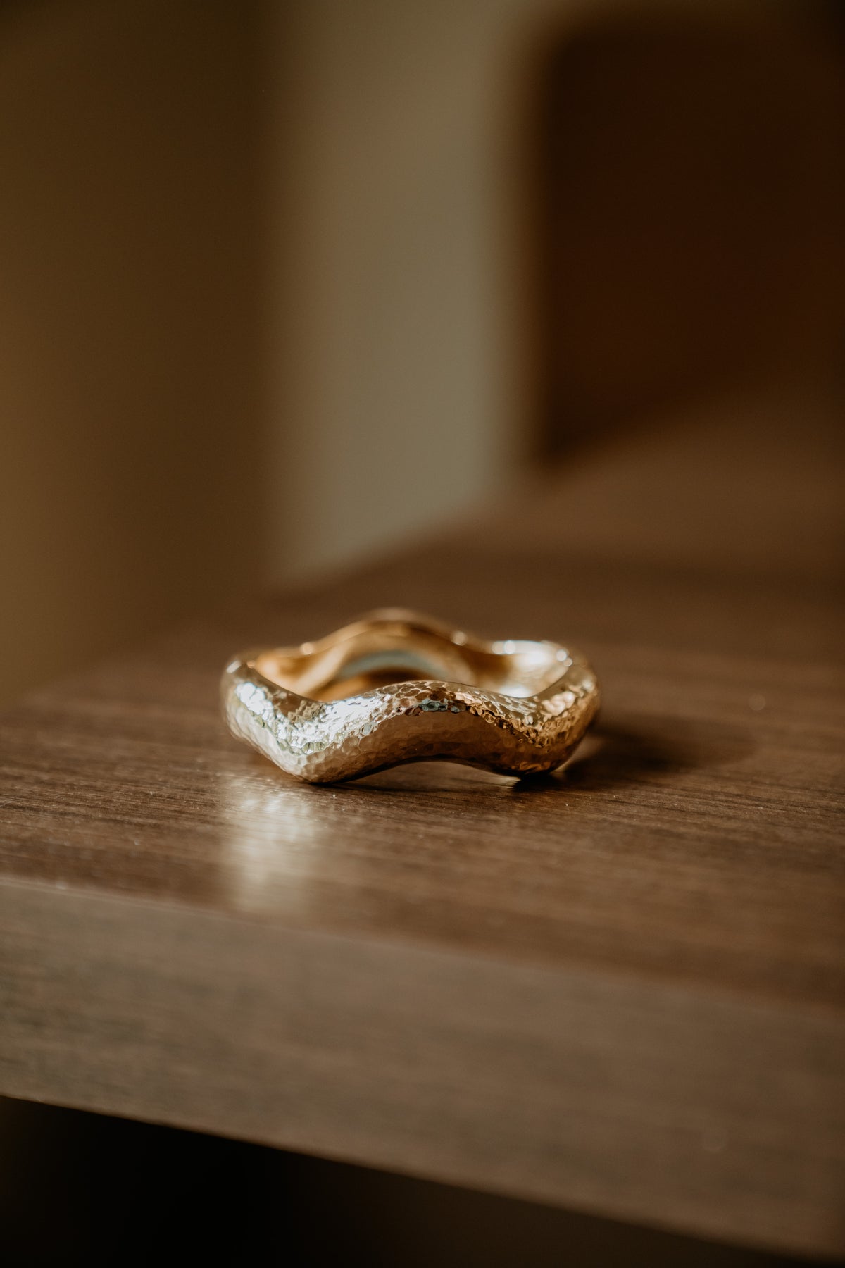 Bangle Irregular Shape Gold