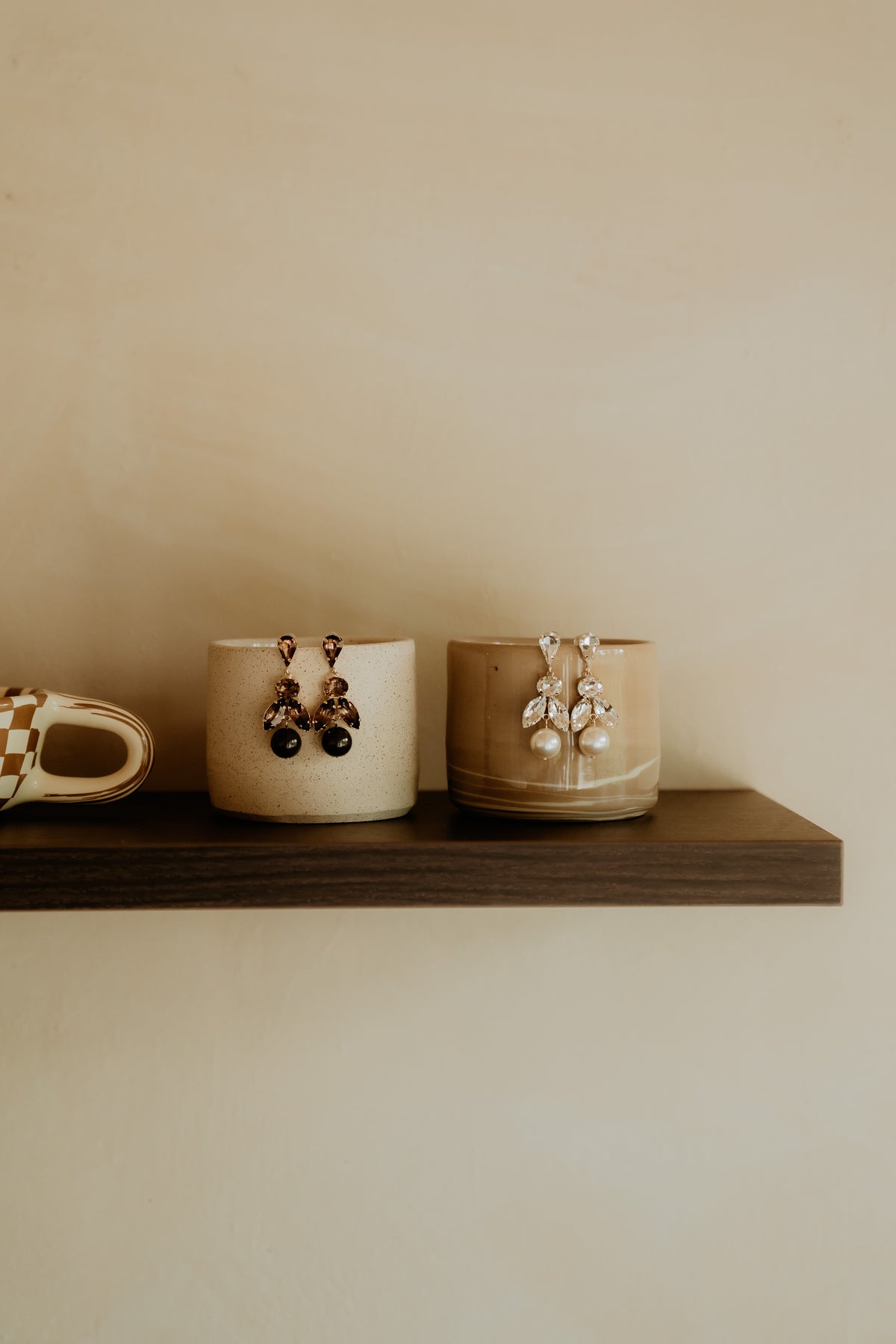 BOW19 Aria Earrings Brown