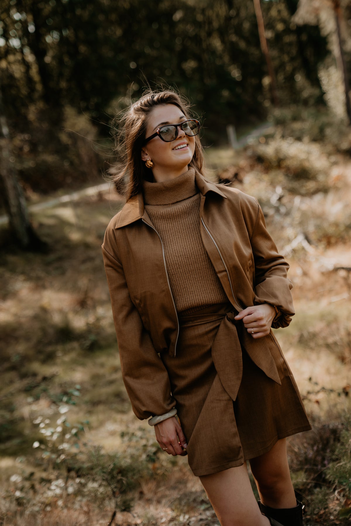 Marit Bomberjacke Grün