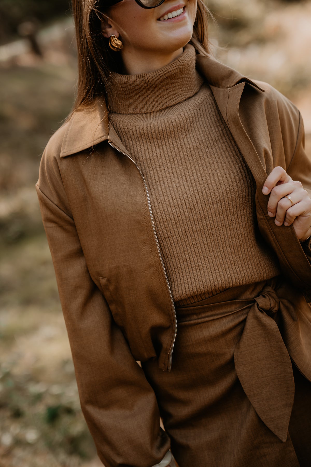 Marit Bomberjacke Grün