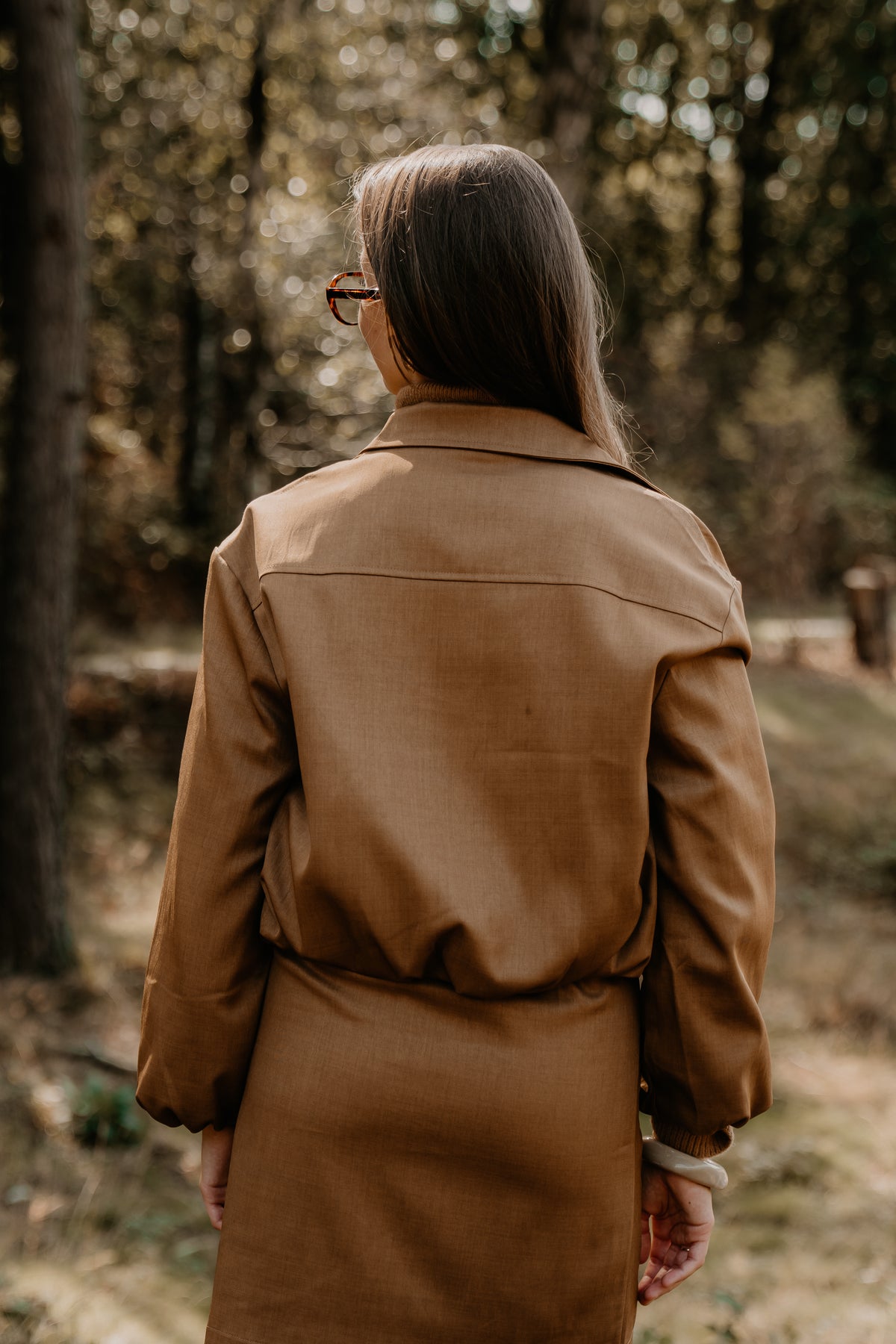 Marit Bomberjacke Grün