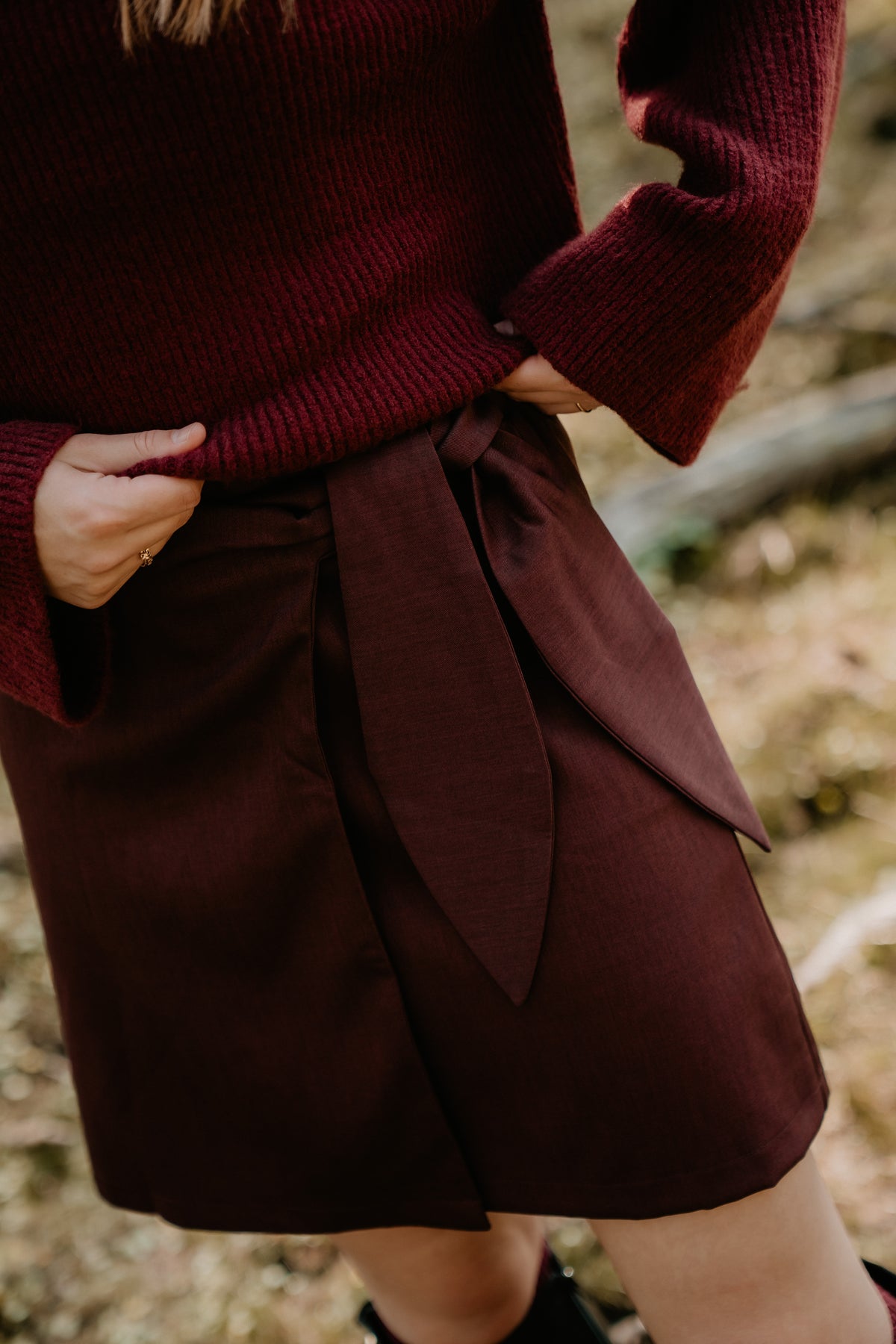 Simone Skirt Plum