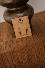 Oorbellen bruin 0111
