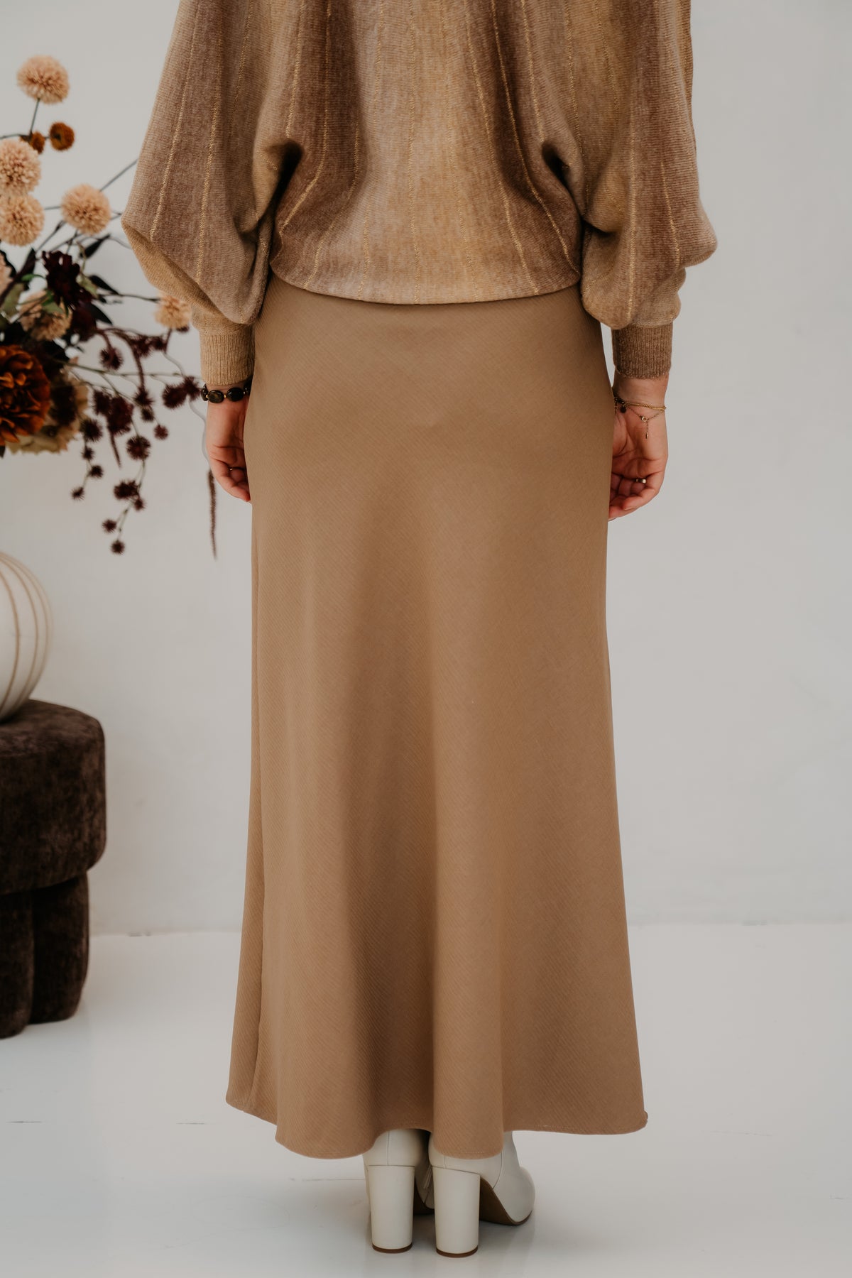 Olympia Skirt Brown Sugar